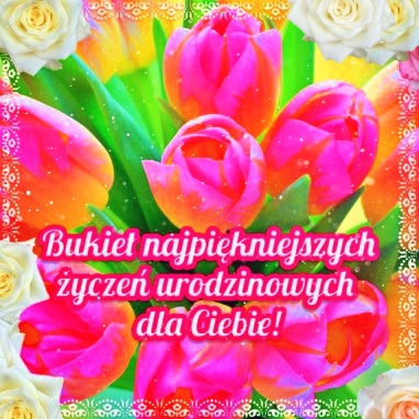 Bukiet tulipanów na Urodziny!