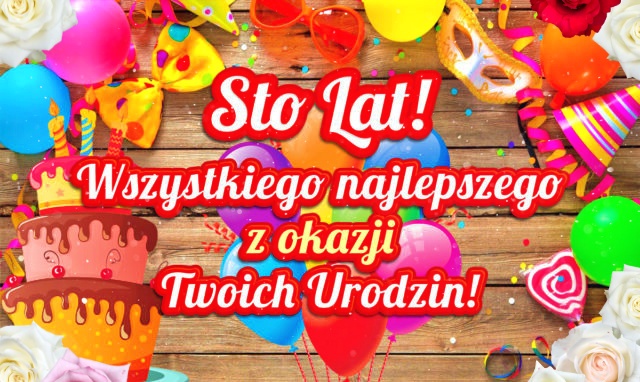 Najlepsze życzenia tylko dla Ciebie!