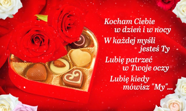 Kocham Ciebie w dzień i w nocy!