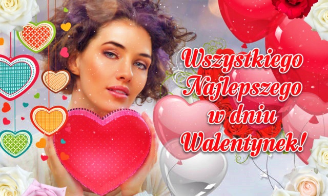 Najlepsze życzenia w dniu Walentynek!