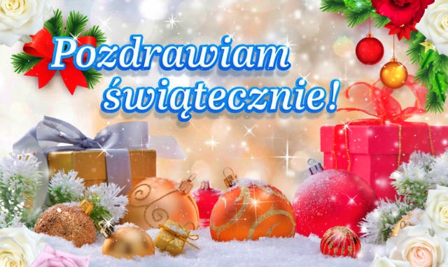 Kartka Pozdrawiam świątecznie!!