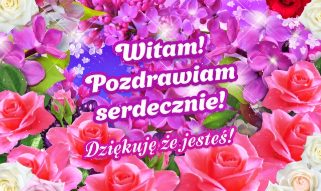 Pozdrawiam! Dziękuję że jesteś!!